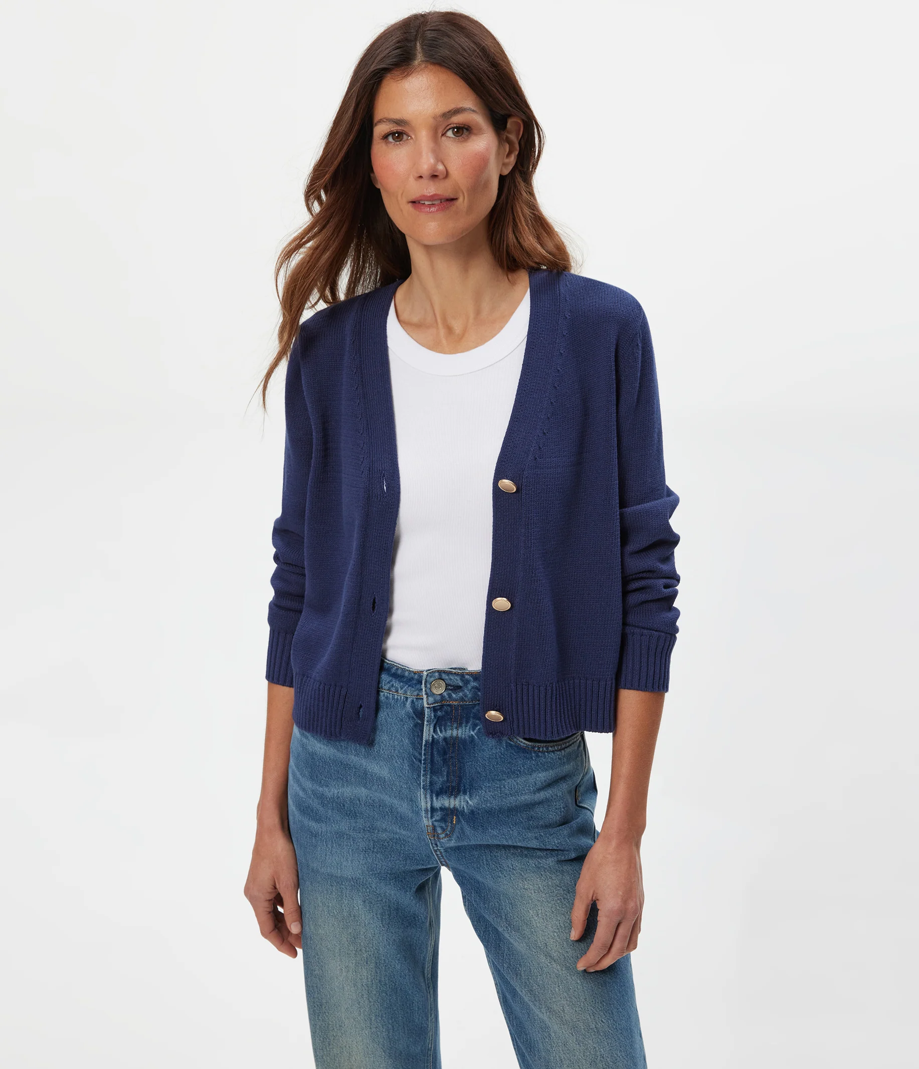 Tracey Cropped Cardigan - Image 3