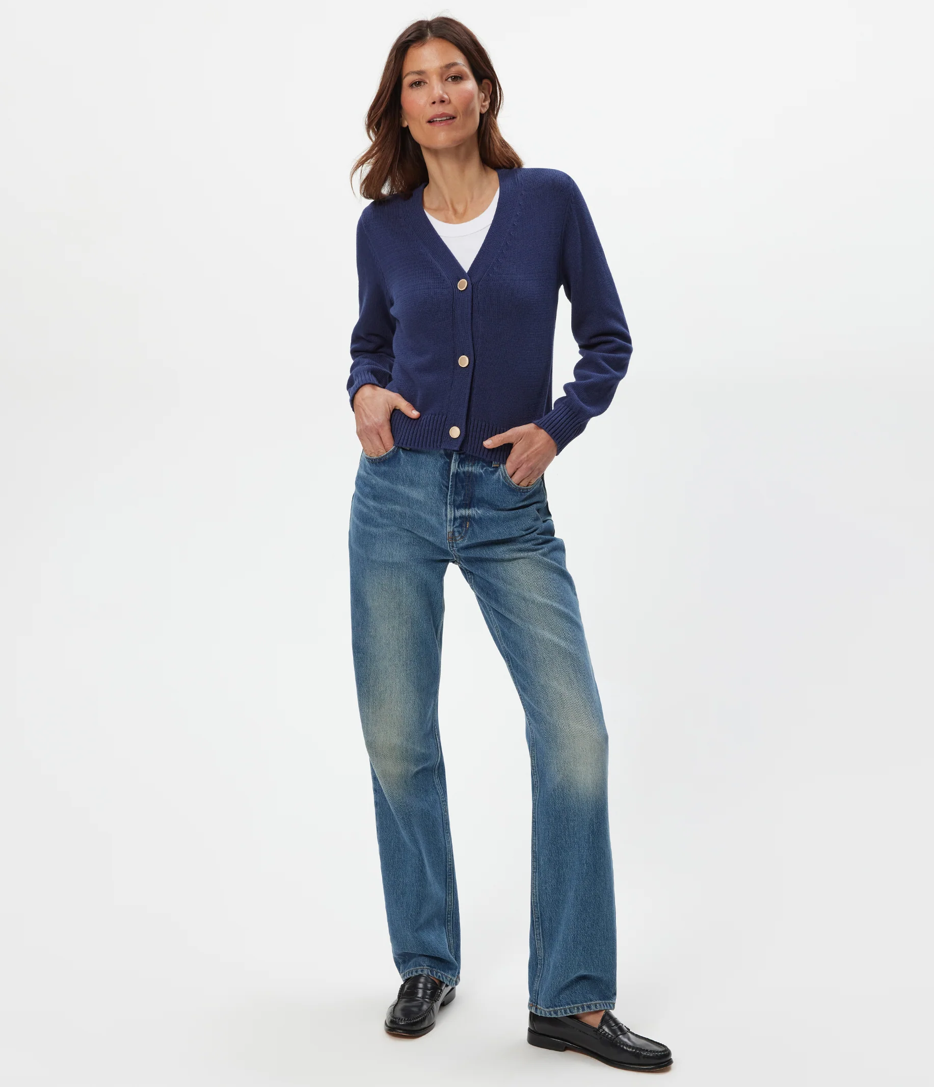 Tracey Cropped Cardigan - Image 4
