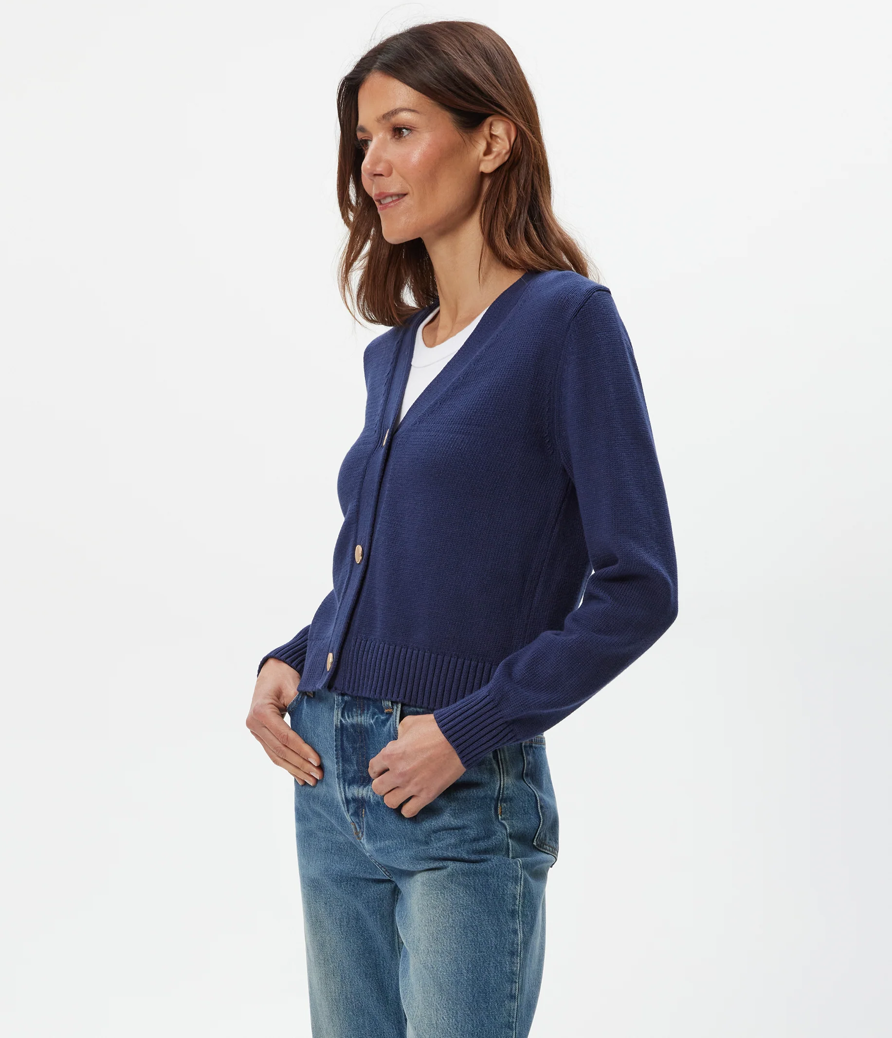 Tracey Cropped Cardigan - Image 5