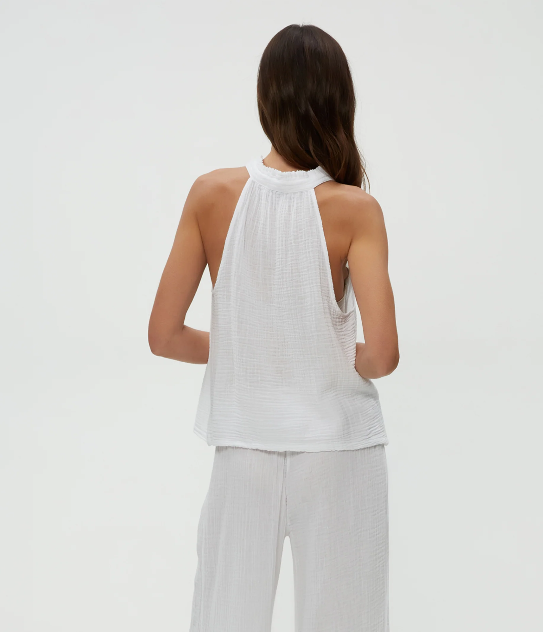 Viola Gauze Tank - Image 33