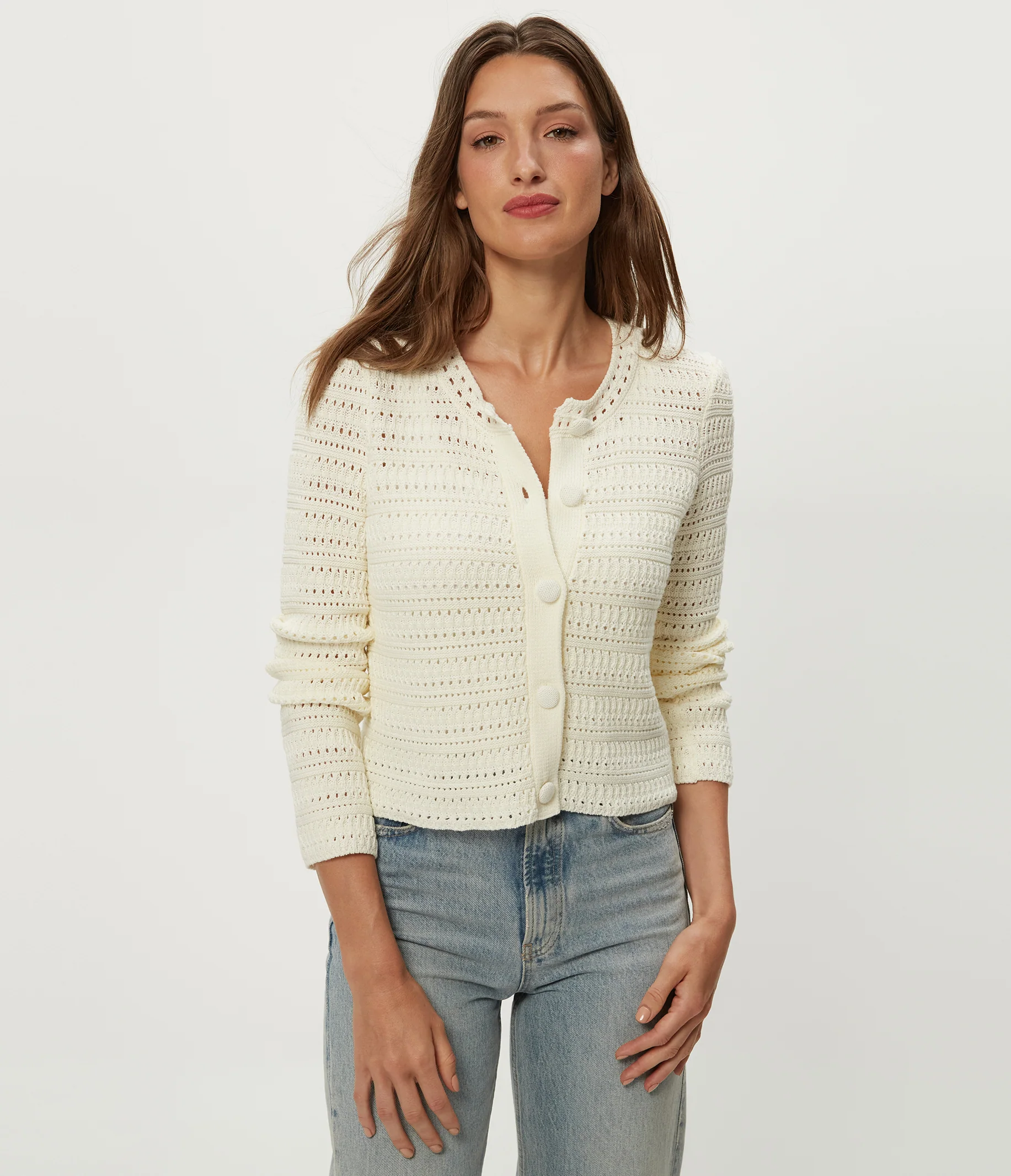 Winona Crewneck Cardigan - Image 12