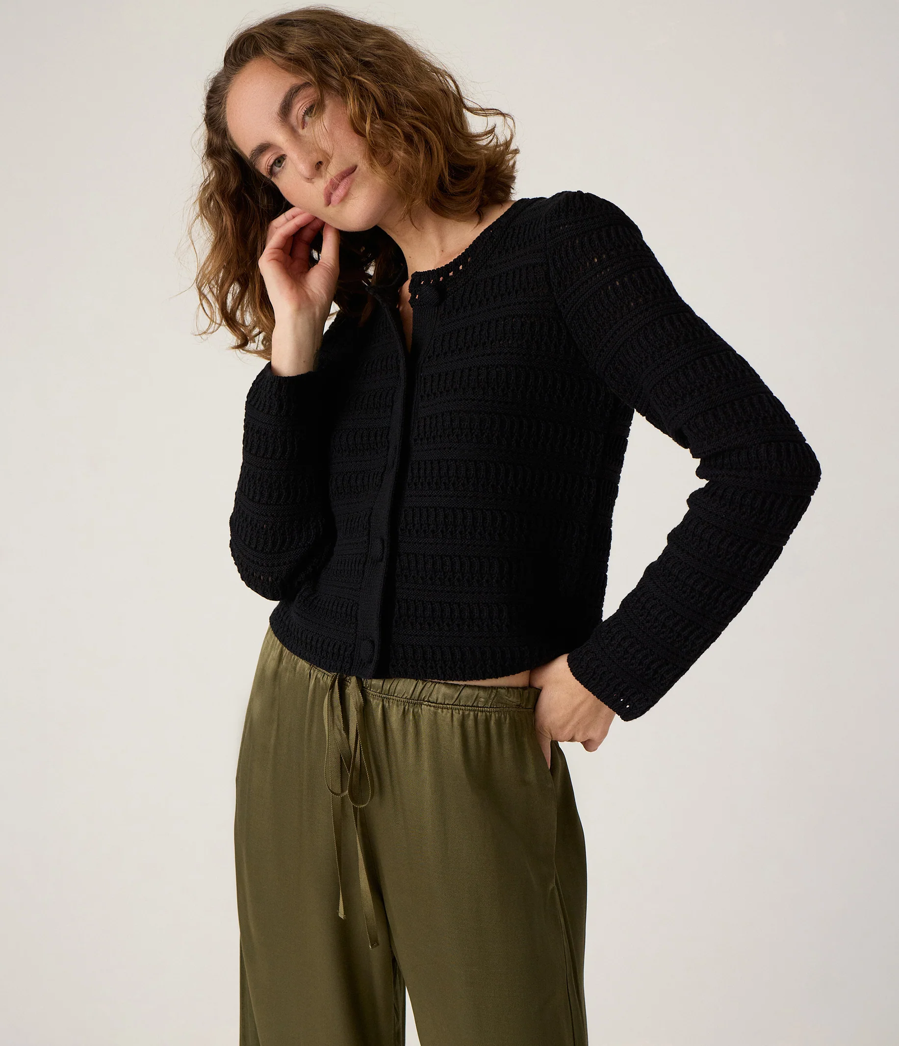 Winona Crewneck Cardigan - Image 17