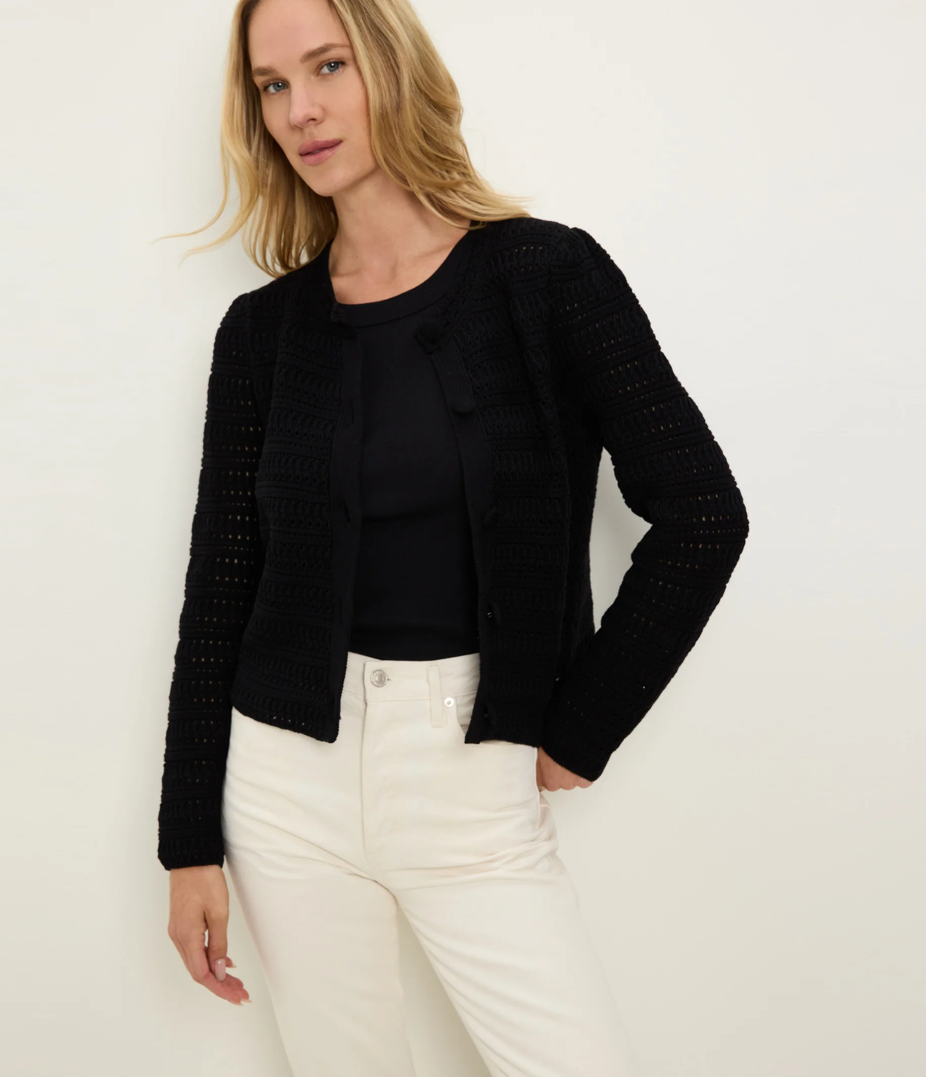 Winona Crewneck Cardigan - Image 6