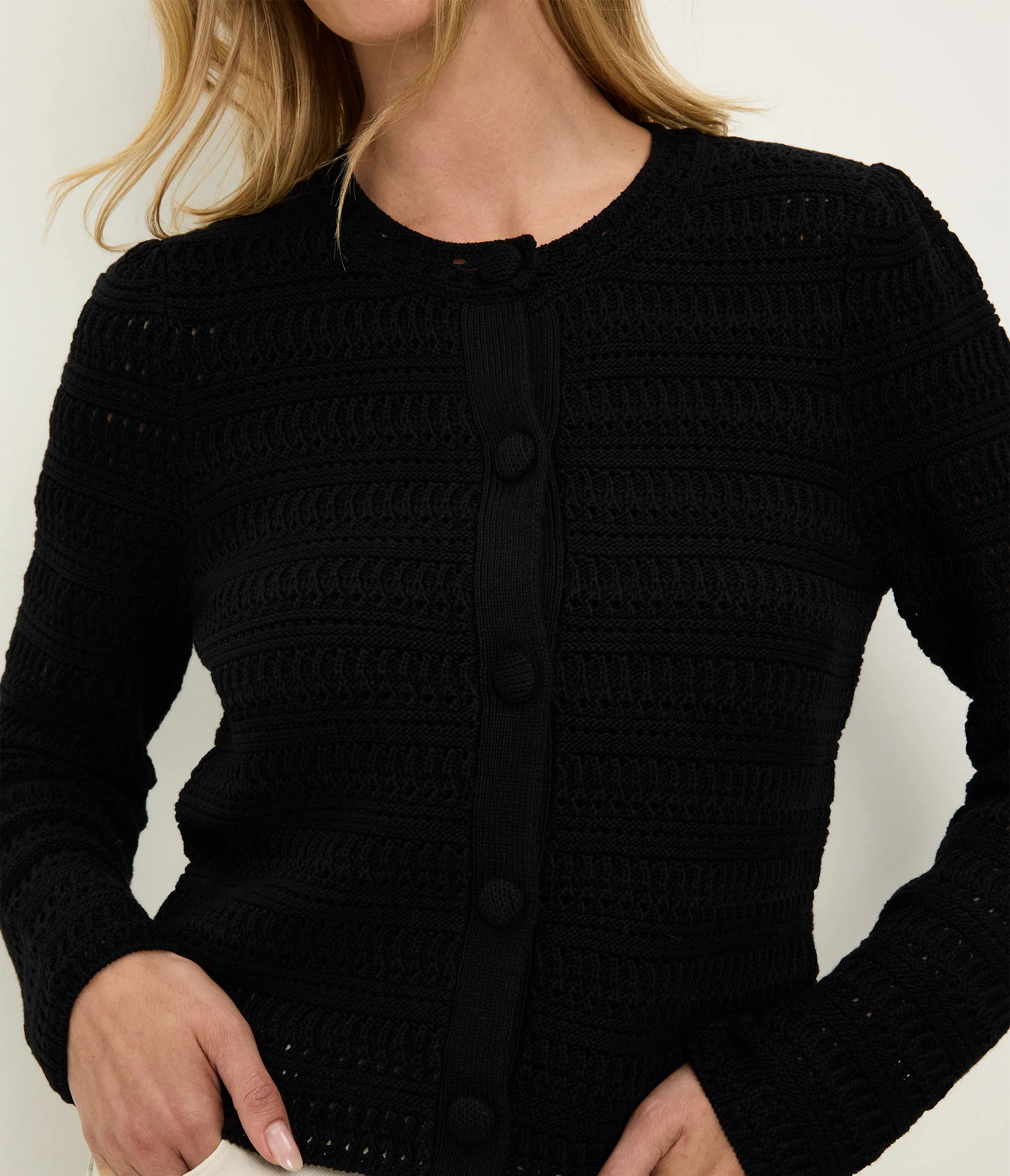 Winona Crewneck Cardigan - Image 7