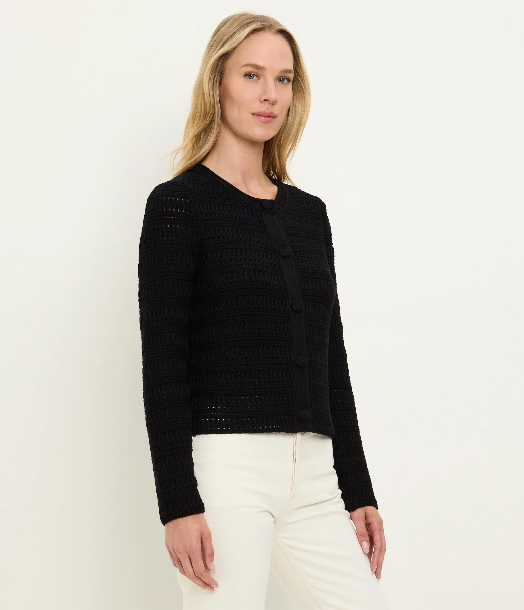 Winona Crewneck Cardigan - Image 9