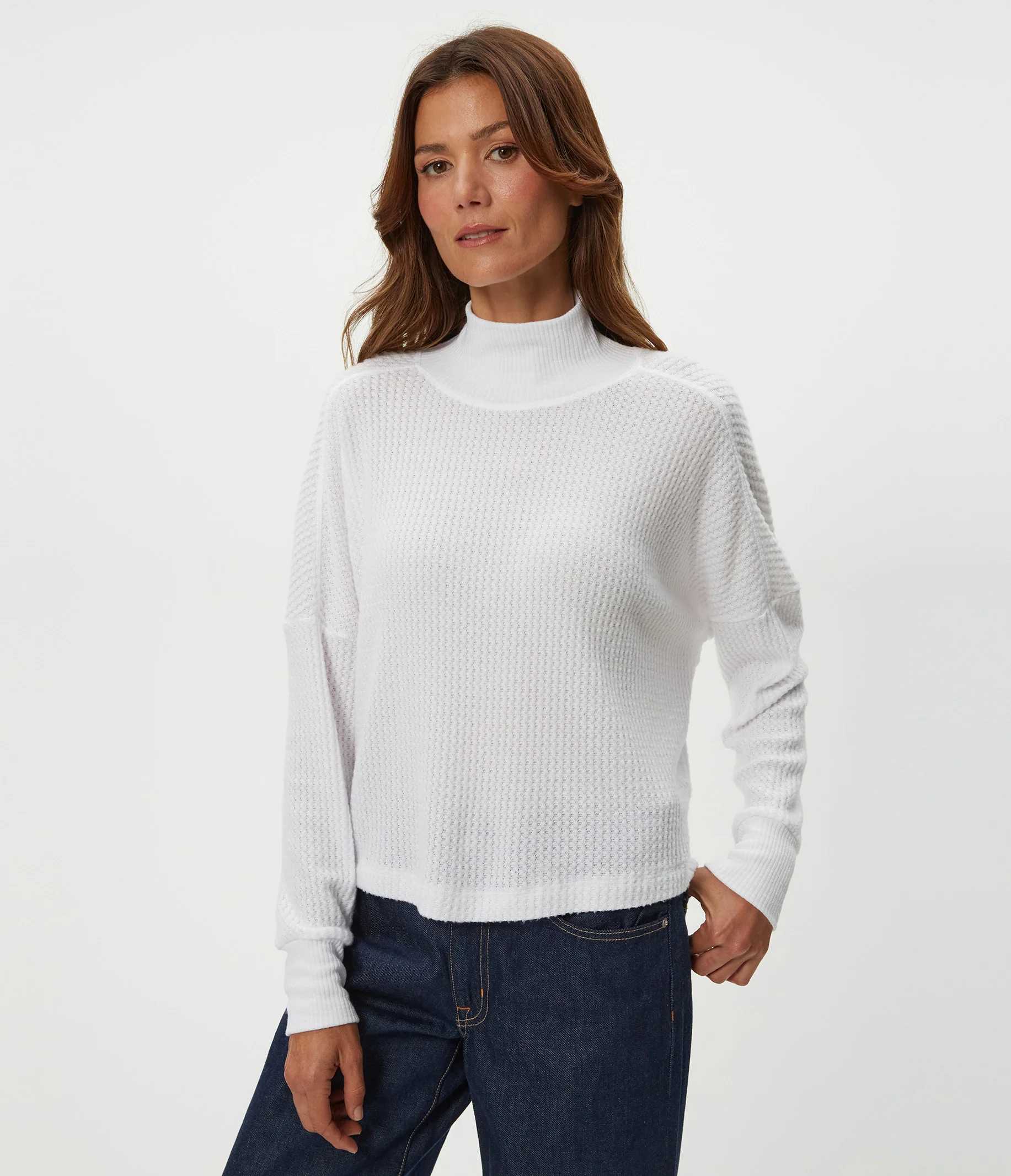 Wynn Brushed Waffle Top