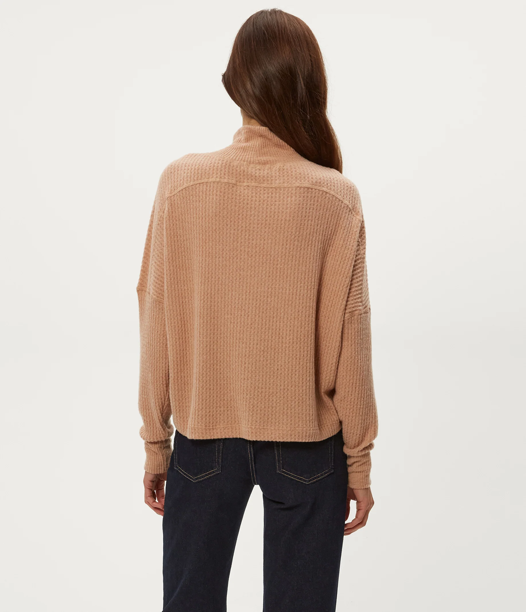Wynn Brushed Waffle Top - Image 12