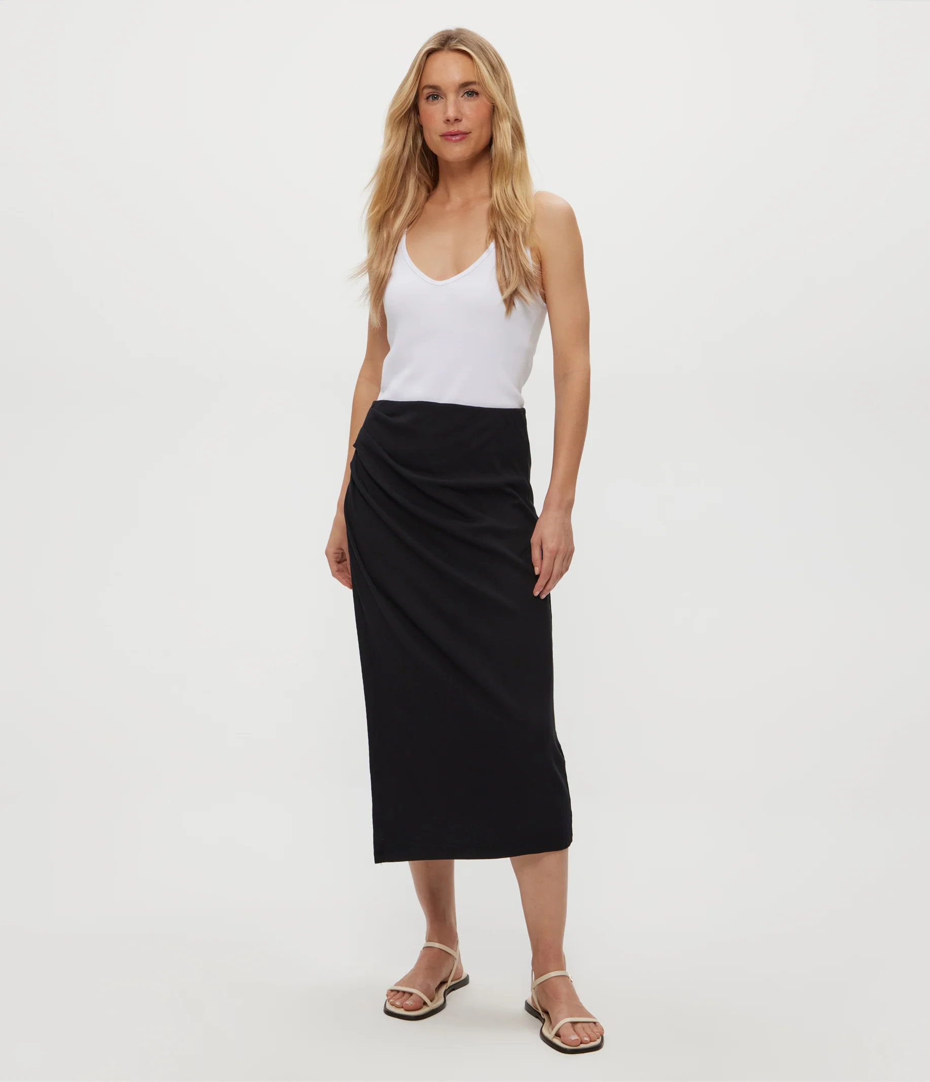 Yeni Ribbed Midi Skirt - Image 13