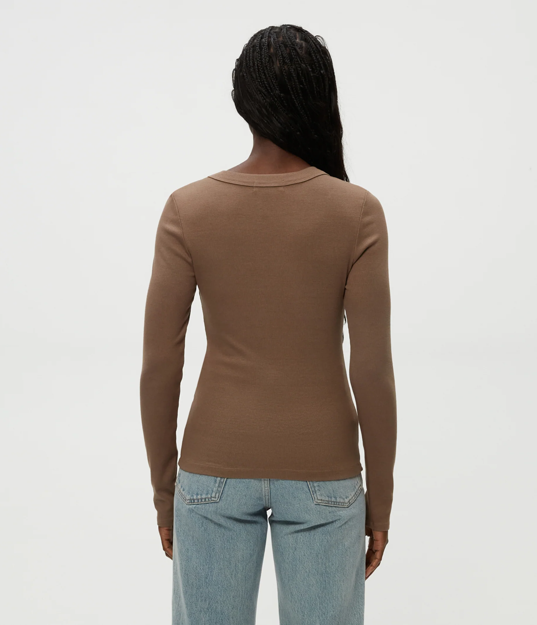 Zola Ribbed Tee - Image 12