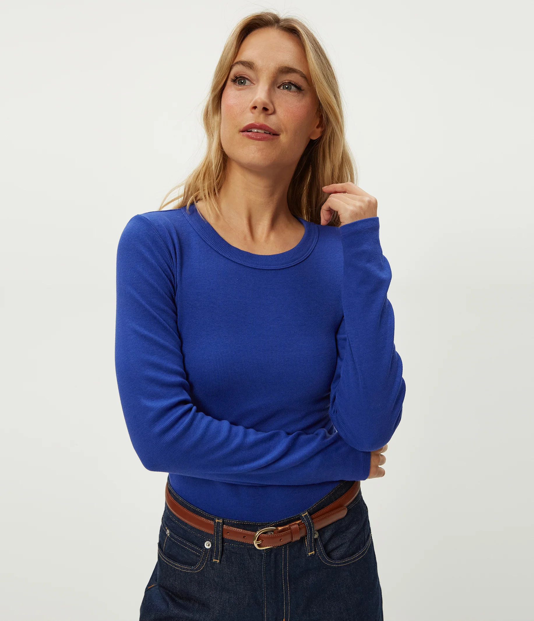 Zola Ribbed Tee - Image 41
