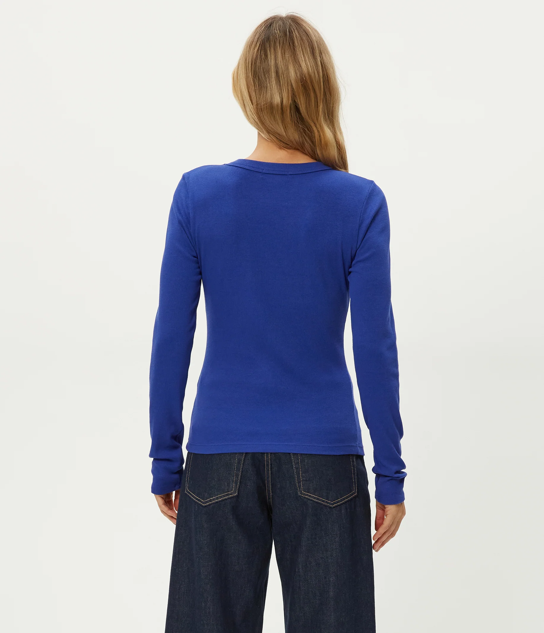Zola Ribbed Tee - Image 44